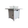 Living Source International 25'' H x 30'' W Steel Outdoor Fire Pit