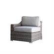 Living Source International Wicker 6 - Person Seating Group with Cushions