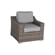 Living Source High Density Polyethylene Wicker 7 Person Seating Group Cushions