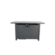 25'' H x 42'' W Steel Outdoor Fire Pit Table with Lid  Durable and Stylish