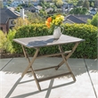Foldable Table Space Saving 43.5 Design
