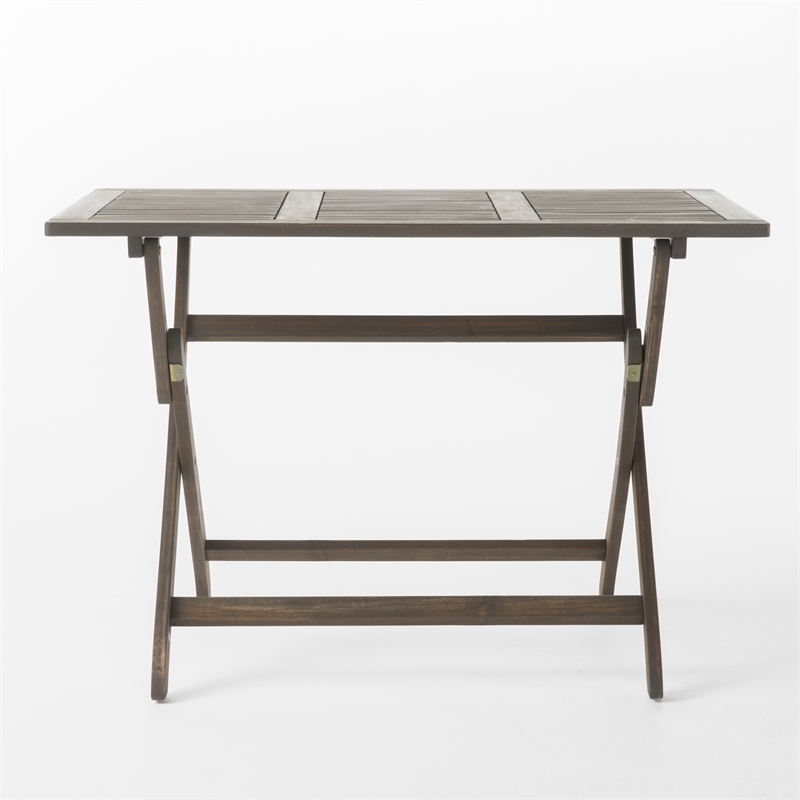 Foldable Table Space Saving 43.5 Design