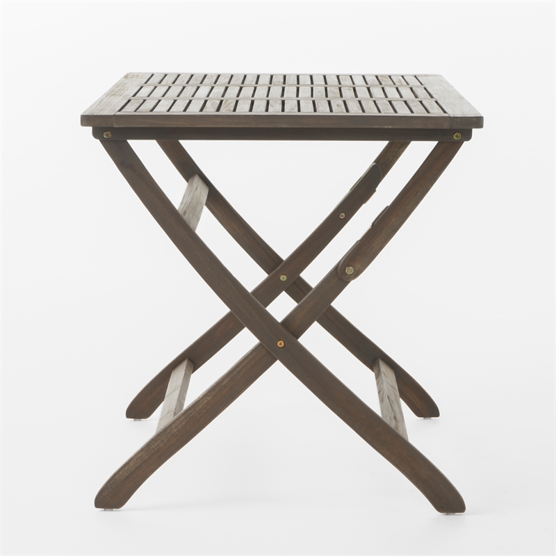 Foldable Table Space Saving 43.5 Design