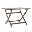 Foldable Table Space Saving 43.5 Design