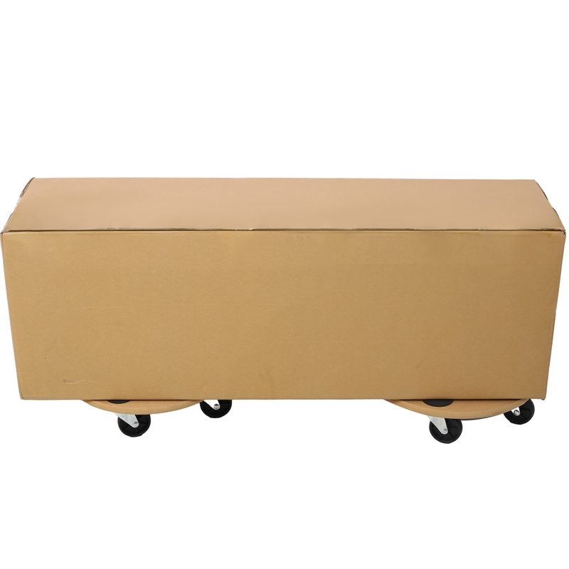 Wooden Furniture Dolly Movers Set of 2 8 in Diameter