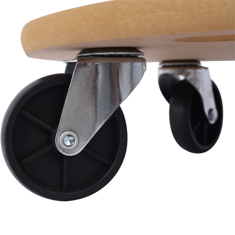 Wooden Furniture Dolly Movers Set of 2 8 in Diameter