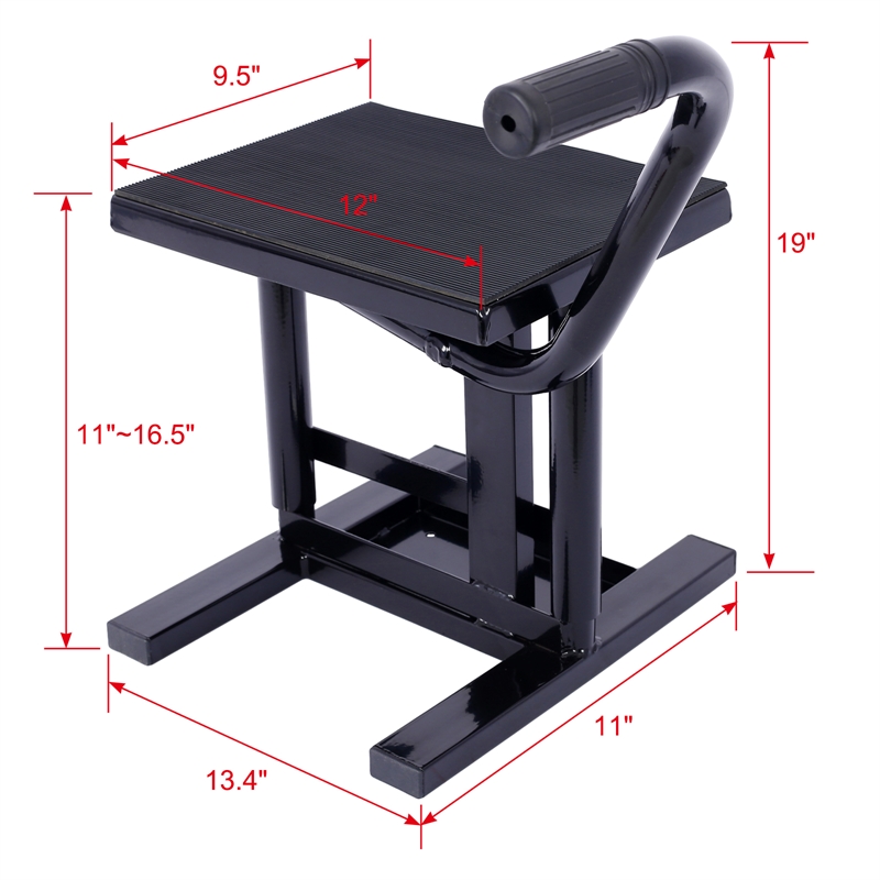 LSI Motorcycle Dirt Bike Stands and Lifts Adjustable 11 16.5 330 LBS Capacity