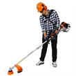 12-in-1 52CC Gas Garden Tool System with Trimmer Hedge & Brush Cutter Set Pro X