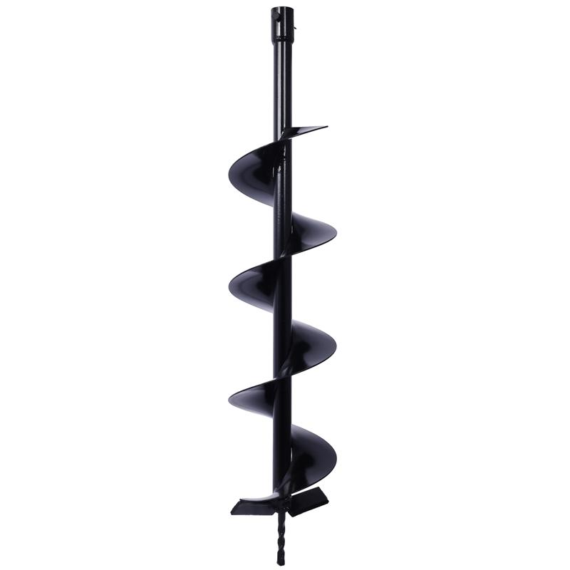 Auger Drill Bit Set for Planting and Digging with Extension Rods 6in  10in  12in