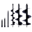 Auger Drill Bit Set for Planting and Digging with Extension Rods 6in  10in  12in