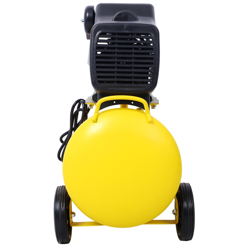 4.5HP 13-Gal Portable Air Compressor  Ultra Quiet 115 PSI Wheels Adjustable Max