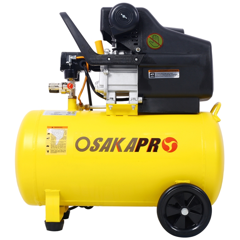 4.5HP 13-Gal Portable Air Compressor  Ultra Quiet 115 PSI Wheels Adjustable Max