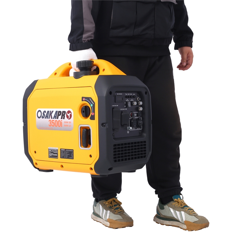 3500W Portable Inverter Generator with CO Sensor for RV Camping Backup
