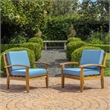 Tufted Leather Club Chair with Wood Frame