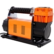 12V Heavy Duty Air Compressor  Orange Metal 150 PSI Tire Inflator with Gauge