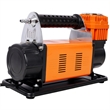 12V Heavy Duty Air Compressor  Orange Metal 150 PSI Tire Inflator with Gauge