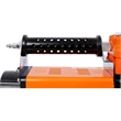 12V Heavy Duty Air Compressor  Orange Metal 150 PSI Tire Inflator with Gauge