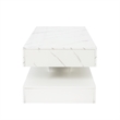 16.93 Modern LED Coffee Table for Living Room  Wood and Glass Construction