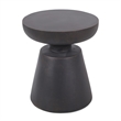 LightWeight Concrete Outdoor Side Table Bronze ceramic