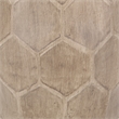 Outdoor Lightweight Concrete Side Table Natural Concrete  Natural Finish