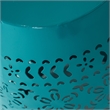 Ruby 12 Outdoor Side Table Iron Teal