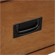 Brown 36 Pine Wood Console Table with 4 Drawers and Storage Shelf