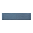 Navy Solid Wood 63 Console Table with Drawers and Shelf for Entryway Hallway