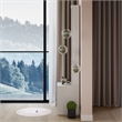 White MDF Extra Large Full Body Mirror & Jewelry Cabinet Storage Organizer
