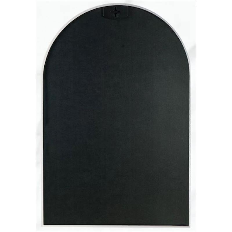 20 Gold Arched Bathroom Mirror Metal Frame and Wood Design modern mirror