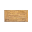 Teak Wood Outdoor Dining Table for Weather Resistant Patio and Garden Use