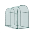 Green Polyester 5.9ft Crop Cage Plant Protection Tent with Zippered Door
