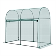 Green Polyester 5.9ft Crop Cage Plant Protection Tent with Zippered Door