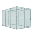 Green Polyester 9.5 ft Crop Cage  Plant Protection Tent with Zippered Door