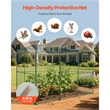 Green Polyester 9.5 ft Crop Cage  Plant Protection Tent with Zippered Door