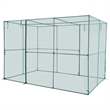 Green Polyester 9.5 ft Crop Cage  Plant Protection Tent with Zippered Door