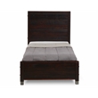 Camaflexi Baja Solid Wood Twin Platform Bed in Walnut
