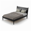 Camaflexi Mid-Century Solid Wood Full Panel Bed in Scandinavian Oak