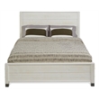 Camaflexi Baja Solid Wood Full Platform Bed in Shabby White