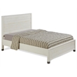Camaflexi Baja Solid Wood Full Platform Bed in Shabby White