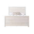 Camaflexi Carmel Solid Wood Queen Bed in Antique White