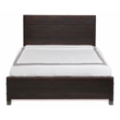 Camaflexi Baja Solid Wood Queen Platform Bed in Walnut