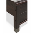 Camaflexi Baja Solid Wood Queen Platform Bed in Walnut