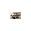 Camaflexi Mid-Century Solid Wood Slat King Bed in Castanho Brown