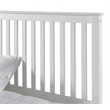 Camaflexi Mission Style Solid Wood Full Platform Bed in White