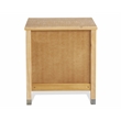 Camaflexi Baja Solid Wood 2-Drawer Nightstand in Barnwood