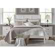 Camaflexi Shaker Style Solid Wood 2-Drawer Nightstand in White