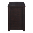 Camaflexi Carmel Solid Wood 3-Drawer Nightstand in Antique Walnut