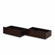 Camaflexi Daybed / Panel Headboard / Solid Wood / Drawers / Cappuccino - Twin