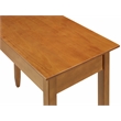 Shaker Style Console Table Cherry Finish