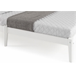 Camaflexi Mid-Century Twin Size Platform Bed - White Finish